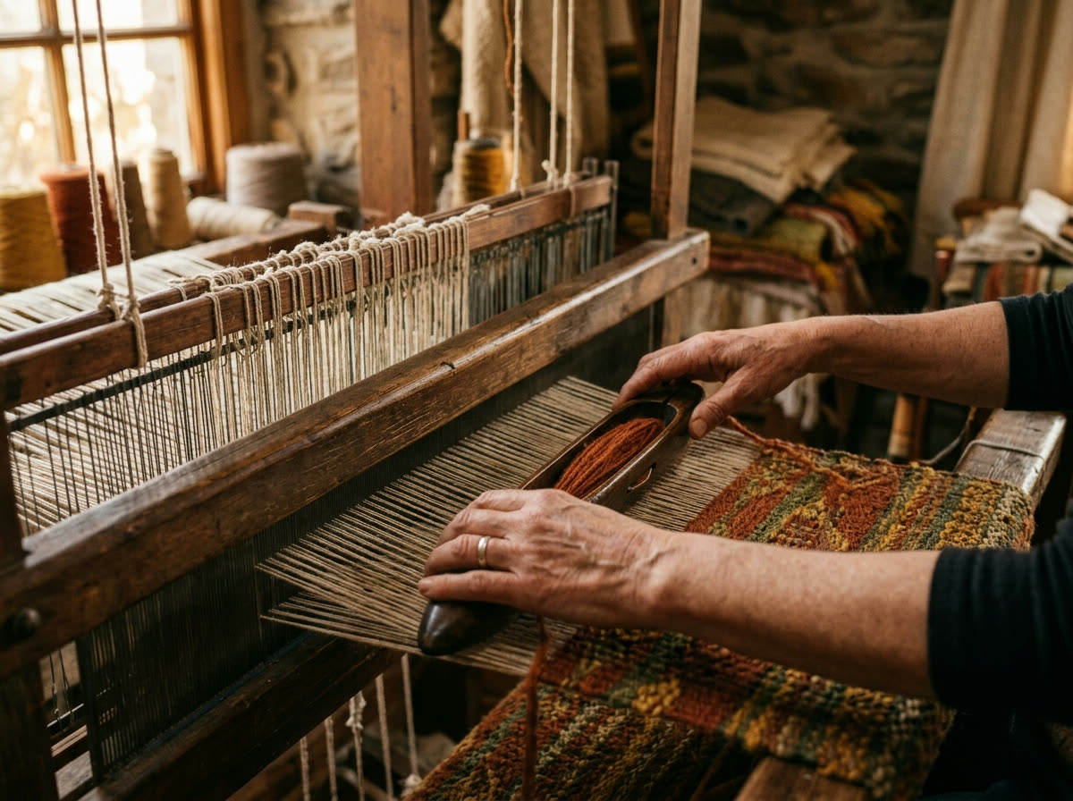Ingrid Halvorsen — weaver, Decorah, Iowa (photo 3)