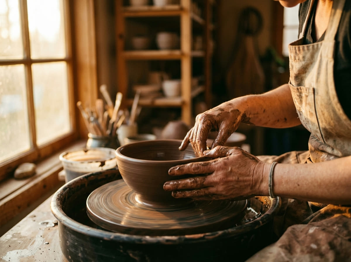 June Okafor — potter, Asheville, North Carolina (photo 3)