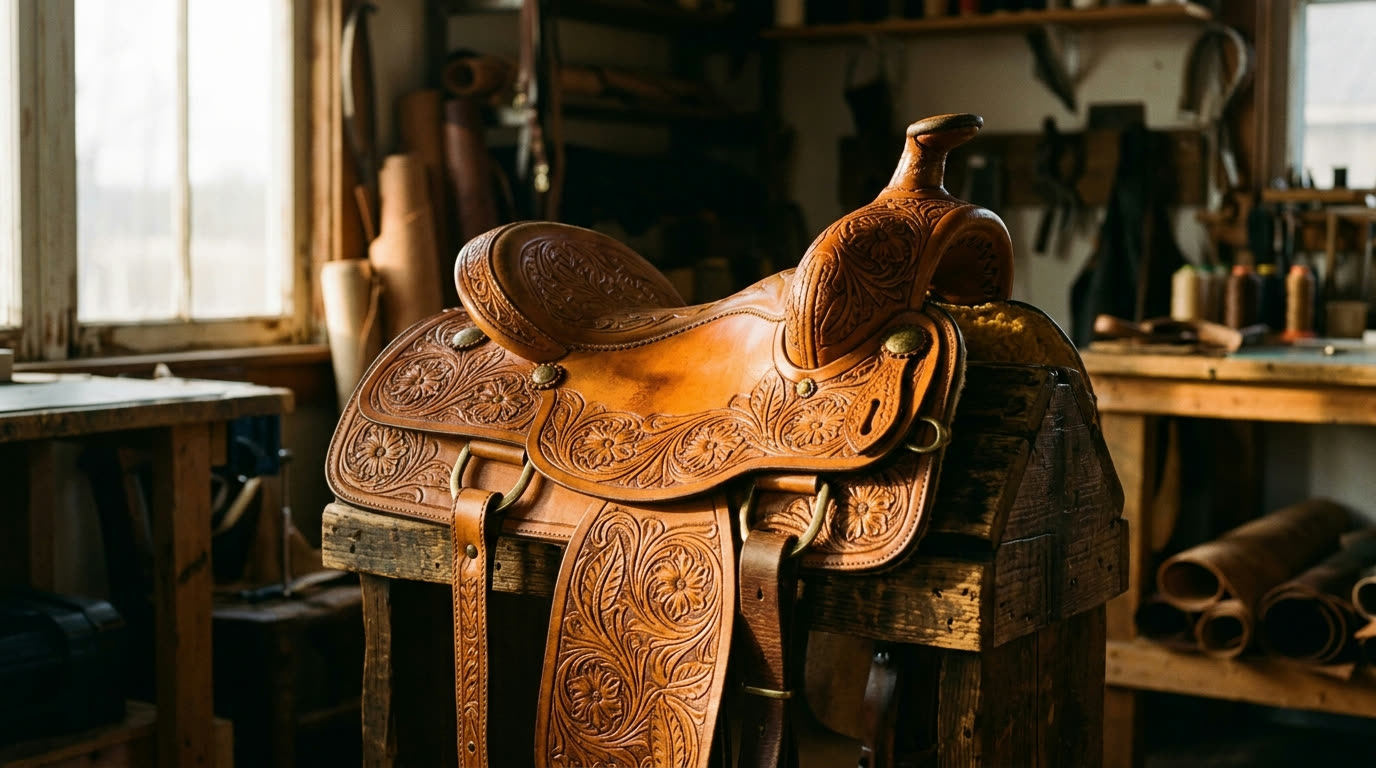 Marcus Cole — saddle maker, Sheridan, Wyoming (photo 2)