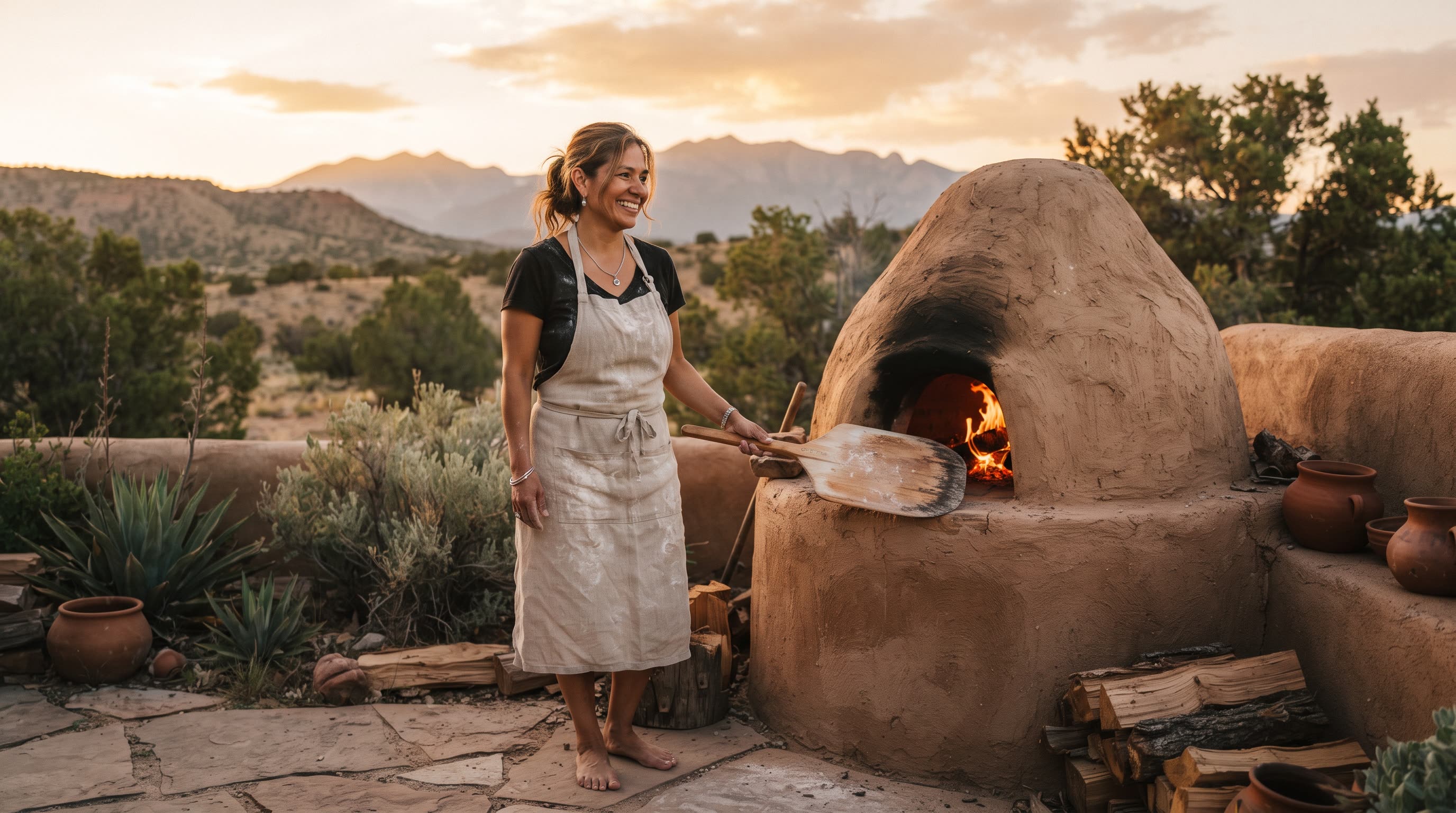 Marisol Vega, sourdough baker in Taos, New Mexico